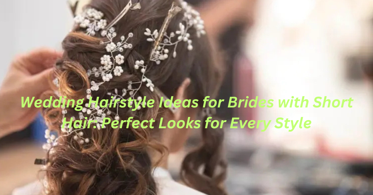 Wedding Hairstyle Ideas for Brides with Short Hair: Perfect Looks for Every Style